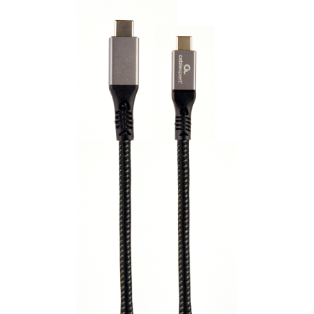 CABLE GEMBIRD USB 3-2 GEN- 2X2 TIPO C DE PRIMERA CALIDAD, 20 GBPS, 100 W, 1,5 M