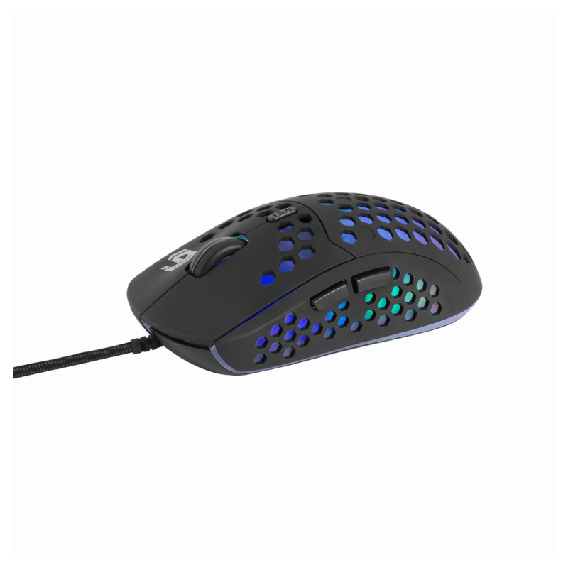 RATON GAMING GEMBIRD USB CON RETROILUMINACION RGB, 6 BOTONES