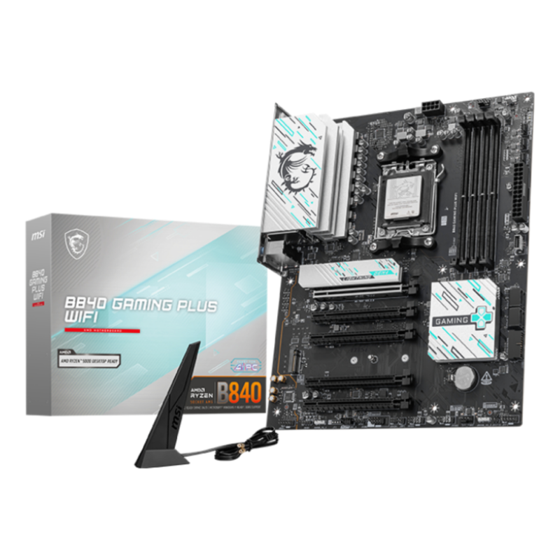 PLACA BASE MSI B840 GAMING PLUS WIFI ATX AM5 DDR5