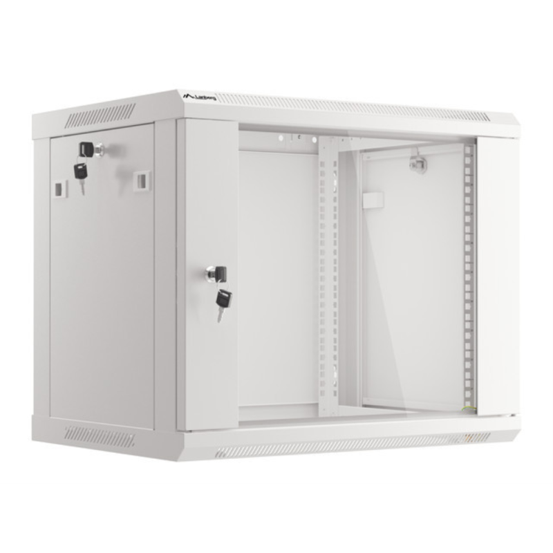 ARMARIO LANBERG MURAL 9U 600X450 RACK 19 FLAT PACK V2 PUERTA CRISTAL GRIS ARMARIO LANBERG MURAL 9U 600X450 RACK 19 FLAT PACK V2 PUERTA CRISTAL GRIS