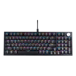 TECLADO GAMING XPG SORCERER ES USB RETROILUMINADO MECANICO NEGRO