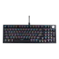 TECLADO GAMING XPG SORCERER ES USB RETROILUMINADO MECANICO NEGRO
