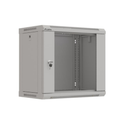 ARMARIO LANBERG MURAL RACK 19" 9U 540X350 FLAT PACK GRIS PUERTA CRISTAL