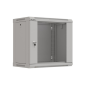ARMARIO LANBERG MURAL RACK 19" 9U 540X350 FLAT PACK GRIS PUERTA CRISTAL