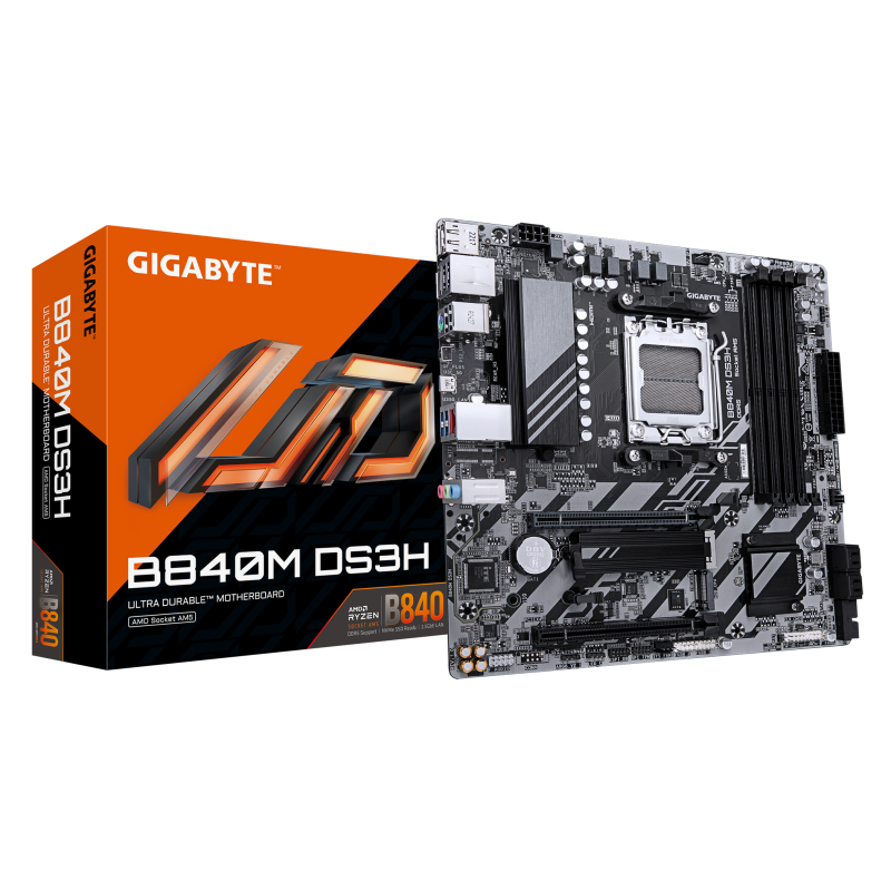 PLACA BASE GIGABYTE B840M DS3H PLACA BASE GIGABYTE B840M DS3H