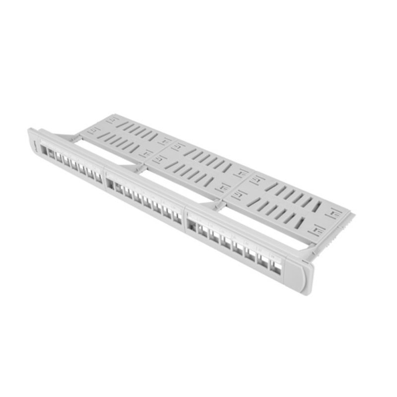 PATCH PANEL LANBERG 24 PUERTOS 1U RACK 19 ORGANIZADOR MODULOS KEYSTONE GRIS PATCH PANEL LANBERG 24 PUERTOS 1U RACK 19 ORGANIZADOR MODULOS KEYSTONE GRIS