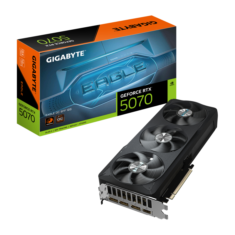 TARJETA GRAFICA GIGABYTE RTX 5070 EAGLE OC 12GB TARJETA GRAFICA GIGABYTE RTX 5070 EAGLE OC 12GB