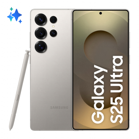 Smartphone Samsung Galaxy S25 Ultra 12GB- 256GB- 6-9"- 5G- Titanio Gris