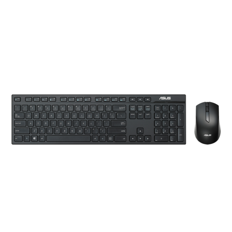 COMBO TECLADO RATON ASUS W2500 RF INALAMBRICO BLACK