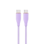 CABLE DE CARGA Y DATOS GEMBIRD (PD) TIPO-C SILICONA ALTA CALIDAD 1,5M MORADO CABLE DE CARGA Y DATOS GEMBIRD (PD) TIPO-C SILICONA ALTA CALIDAD 1,5M MORADO