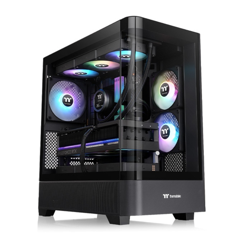 CAJA ATX THERMALTAKE VIEW 290 USB C X 2 1XVENT120MM ARGB NEGRO S-N FUENTE CAJA ATX THERMALTAKE VIEW 290 USB C X 2 1XVENT120MM ARGB NEGRO S-N FUENTE