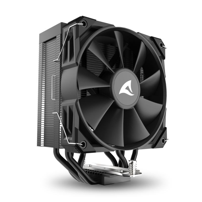 VENTILADOR CPU SHARKOON A40 120MM NEGRO VENTILADOR CPU SHARKOON A40 120MM NEGRO