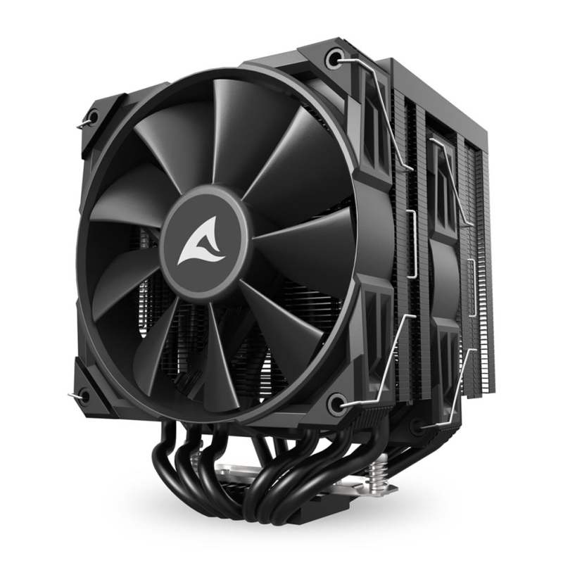 VENTILADOR CPU SHARKOON A60 120MM NEGRO