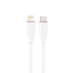 CABLE DE CARGA Y DATOS GEMBIRD USB TIPO-C A 8 CLAVIJAS 1,5 M BLANCO