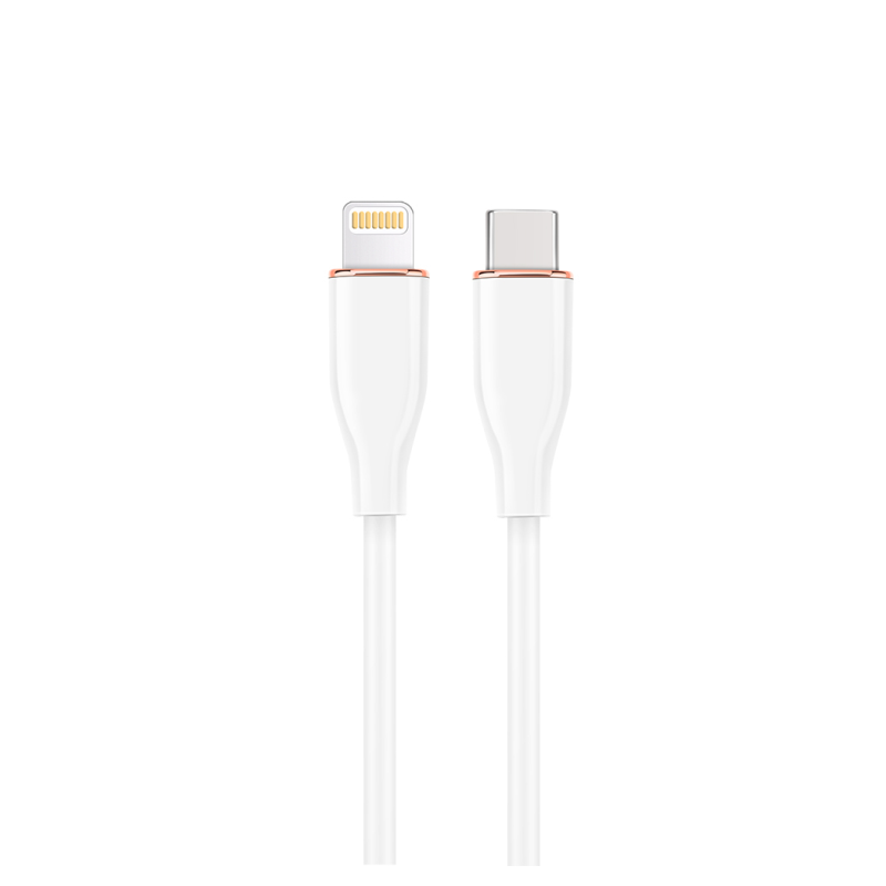CABLE DE CARGA Y DATOS GEMBIRD USB TIPO-C A 8 CLAVIJAS 1,5 M BLANCO