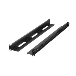 KIT CARRIL LANBERG RACK 19" DESLIZANTE 650-1090MM NEGRO