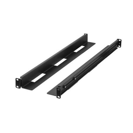 KIT CARRIL LANBERG RACK 19" DESLIZANTE 650-1090MM NEGRO