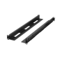 KIT CARRIL LANBERG RACK 19" DESLIZANTE 650-1090MM NEGRO