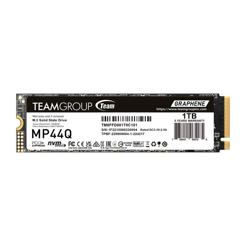 SSD TEAMGROUP TEAM M-2 NVMe 2280 PCI-E MP44Q 4TB