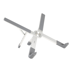 SOPORTE ELEVADOR ALUM- PLEGABLE PORTATILES, PLATA