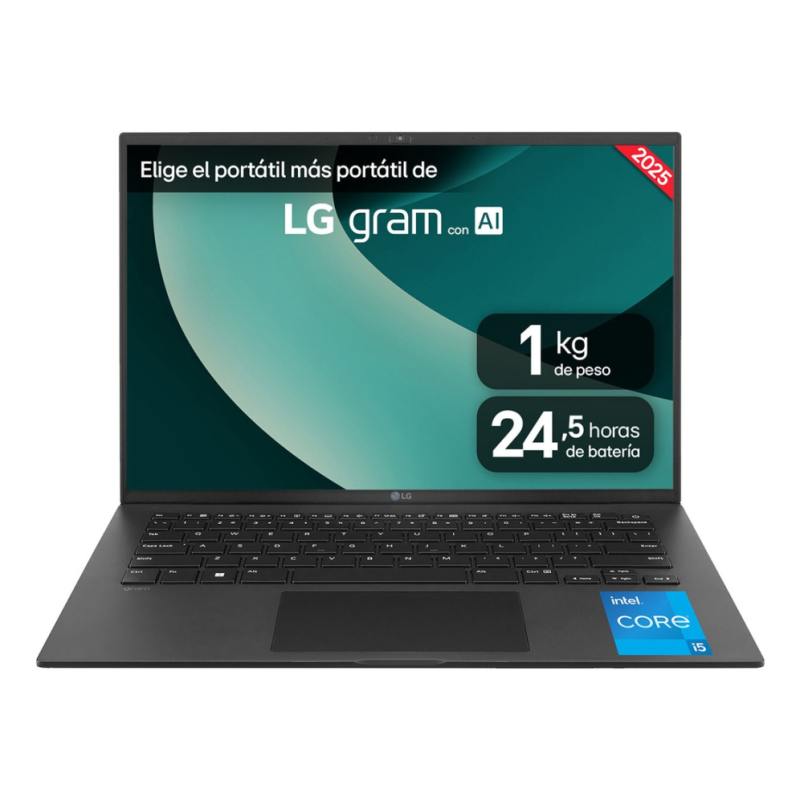 PORTATIL LG GRAM i5-1334U 16GB 512GB 14"WUXGA FreeDOS