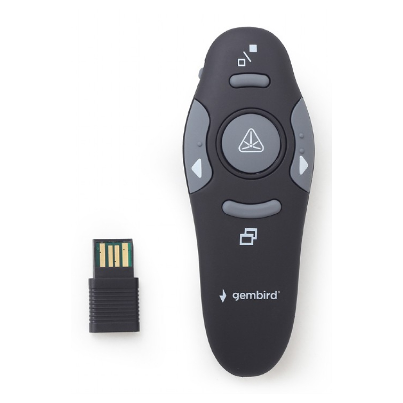 PRESENTADOR INALAMBRICO GEMBIRD CON PUNTERO LASER WP-L-11 PRESENTADOR INALAMBRICO GEMBIRD CON PUNTERO LASER WP-L-11