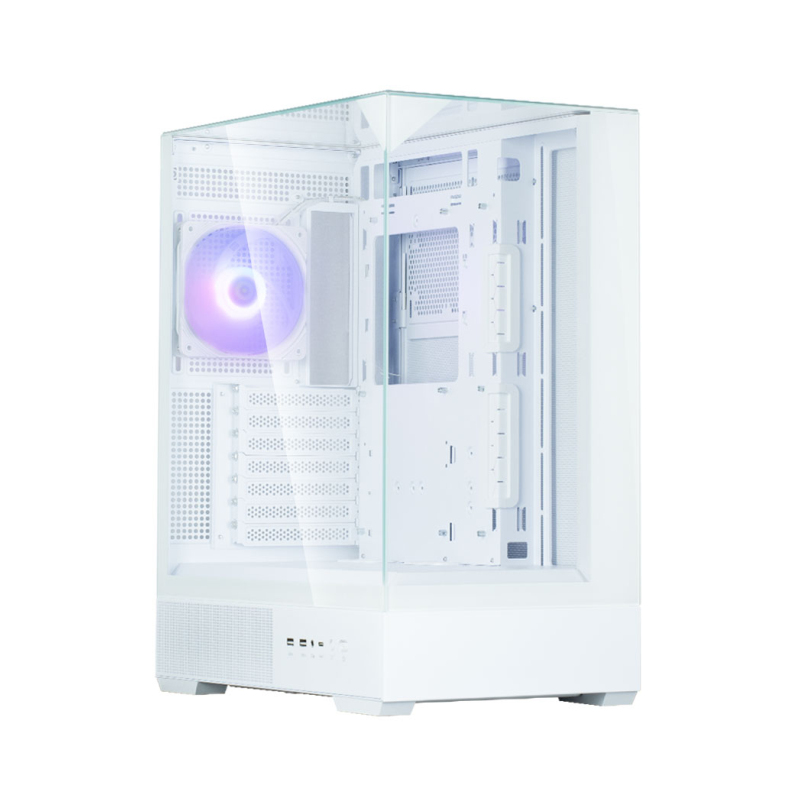 CAJA ZALMAN P40 PRISM ATX 3 XVENT 120MM ARGB 2XUSB 3-0 BLANCO S-N FUENTE
