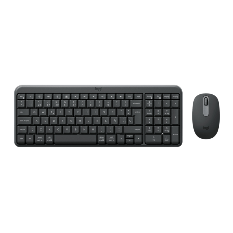 TECLADO+RATON LOGITECH MK250 BLUETOOTH NEGRO
