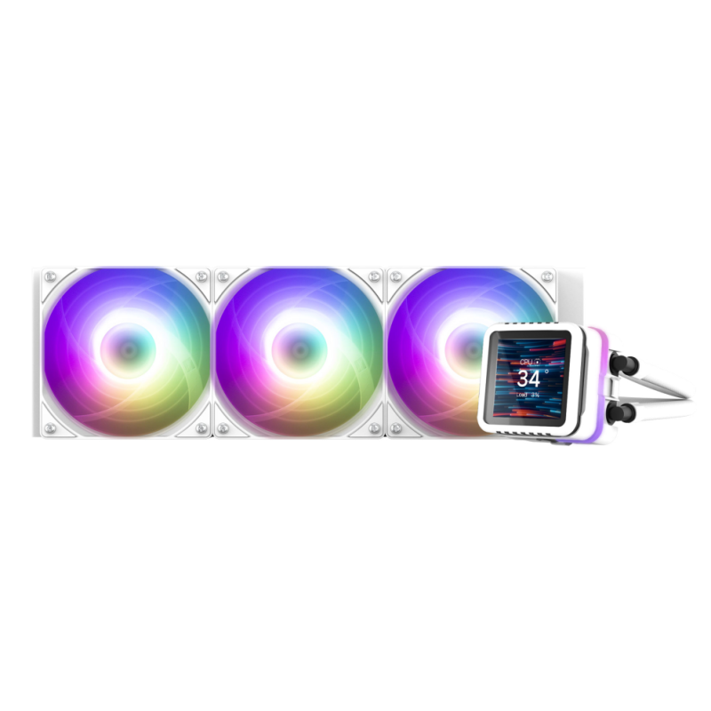 REFRIGERACION LIQUIDA CPU ZALMAN ALPHA2 DS A36 ARGB 360MM BLANCO