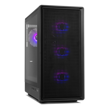 CAJA NOX SEMITORRE MESH INFINITY IOTA ARGB NEGRO USB 3-0