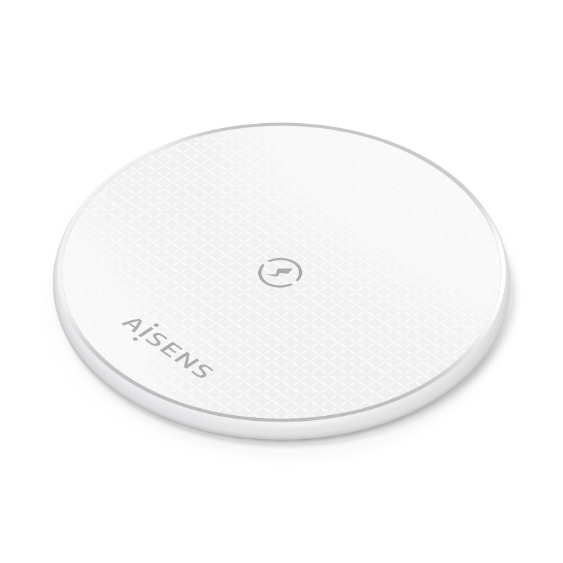 Base de carga Inalámbrica Aisens ASCH-15W1WC057-W- 15W- Blanco