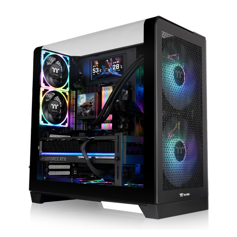 CAJA THERMALTAKE VIEW 390 AIR ATX 2XUSB 3-0 SIN FUENTE NEGRO