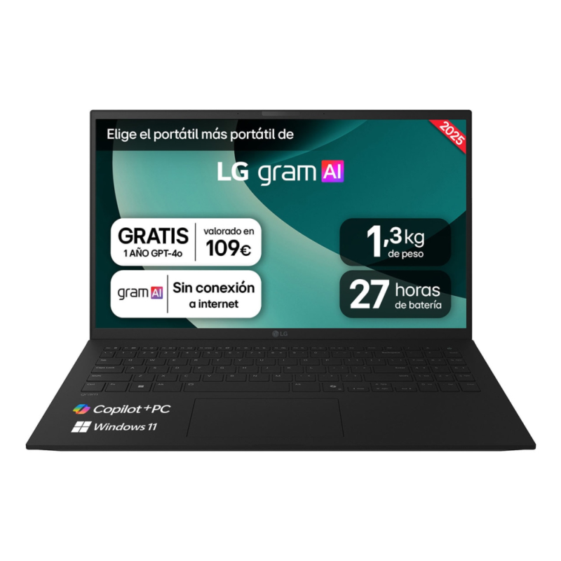PORTATIL LG GRAM R5-340 16GB 1TB 15"FHD W11H