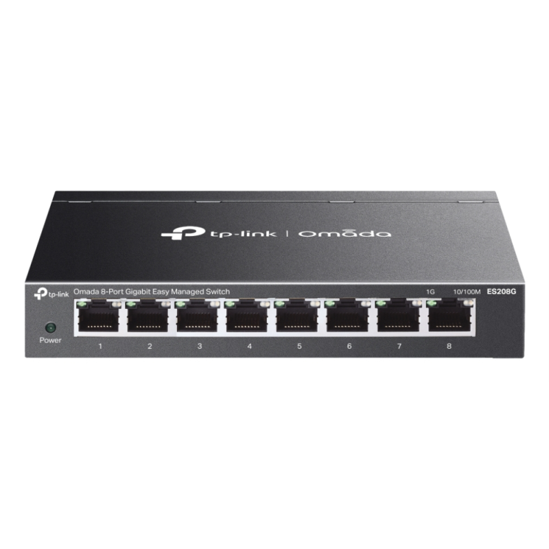 SWITCH OMADA IES210GPP 10-PORT GIGABIT 6-PORT POE+ AND 2-PORT POE++