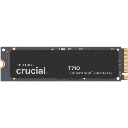 SSD CRUCIAL 1TB T710 CT1000T710SSD8 PCIE 5-0 X4 M-2 NVME GEN5