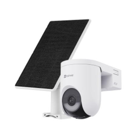 EZVIZ CAMARA WIFI EXTERIOR HB8 2K+ 4MP PANORAMICA-INCLINACION+KIT SOLAR