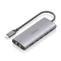 Docking USB Tipo-C Aisens ASUC-6P030-GR- 1xHDMI 4K- 1xUSB- 2xUSB Tipo-C- 1xRJ45- 1xUSB Tipo-C PD- Gris