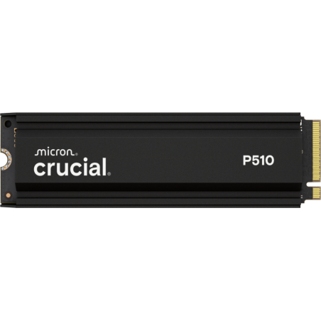 CRUCIAL P510 1TB NVME SSD W-HEATSINK