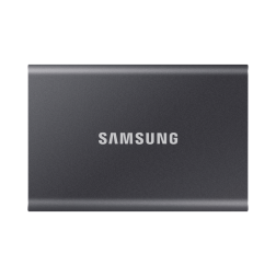 Disco Externo SSD Samsung Portable T7 4TB- USB 3-2- Gris