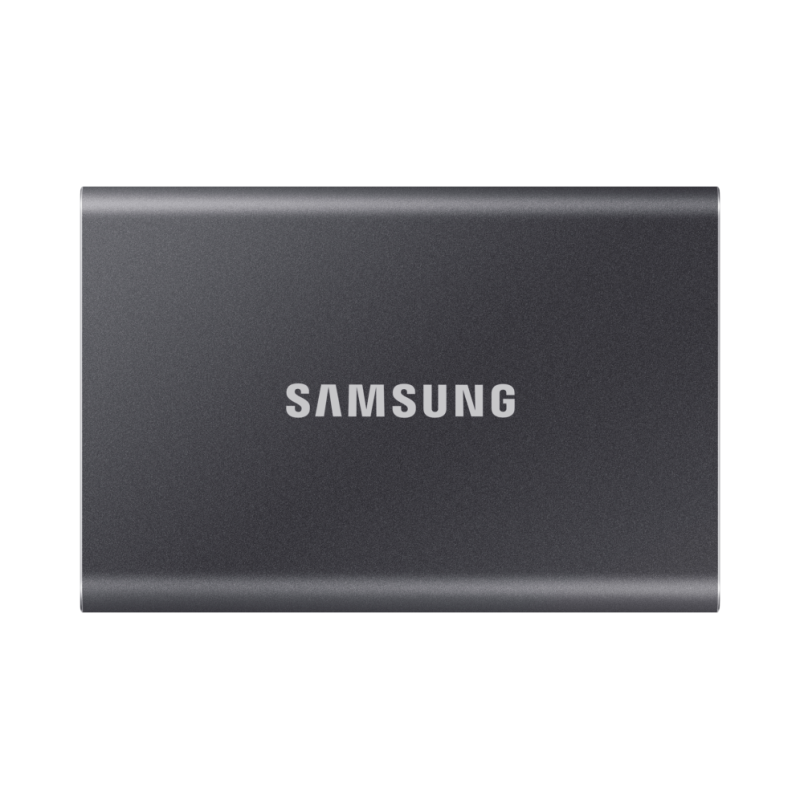 Disco Externo SSD Samsung Portable T7 4TB- USB 3-2- Gris