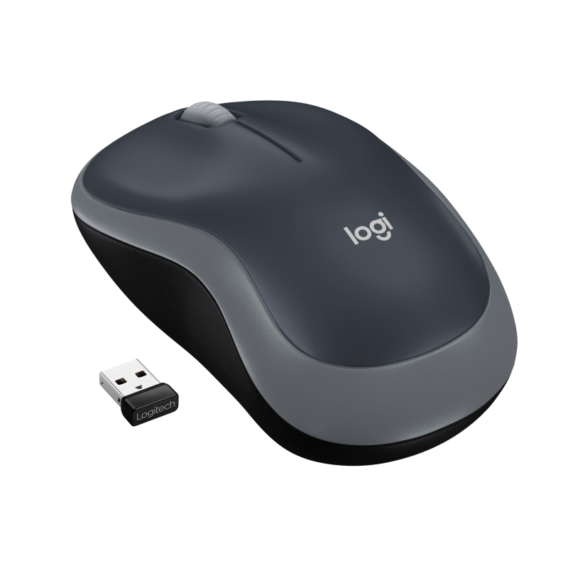 RATON LOGITECH M185 GRIS RF INALAMBRICO PILAS