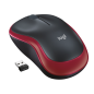 RATON LOGITECH M185 ROJO RF INALAMBRICO PILAS