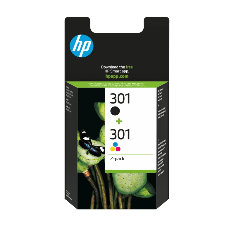 TINTA HP 301 PACK AHORRO NEGRO TRICOLOR