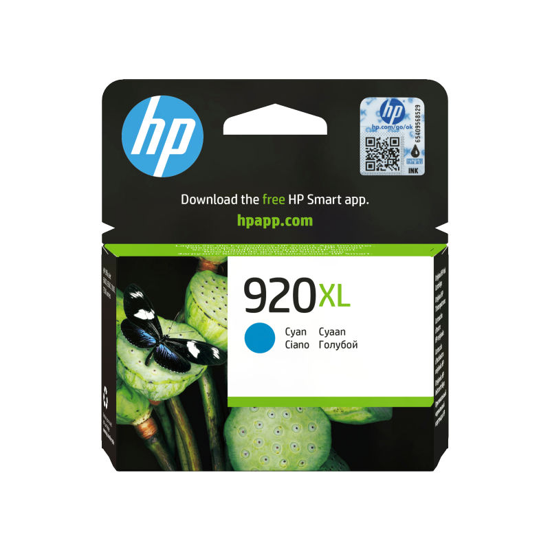 TINTA HP 920XL CIAN