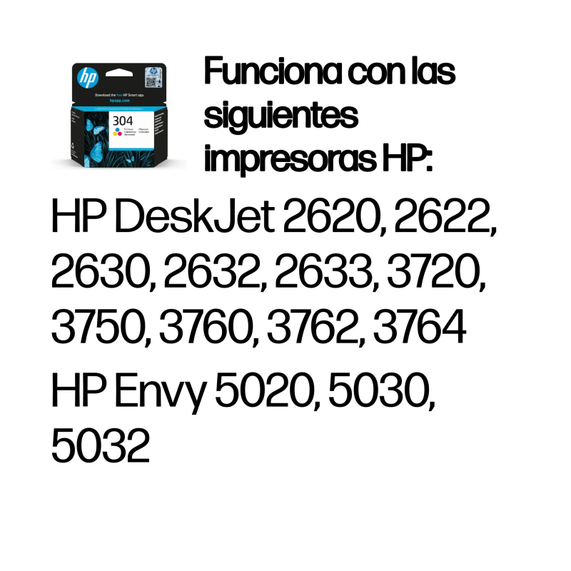 TINTA HP 304 TRI-COLOR