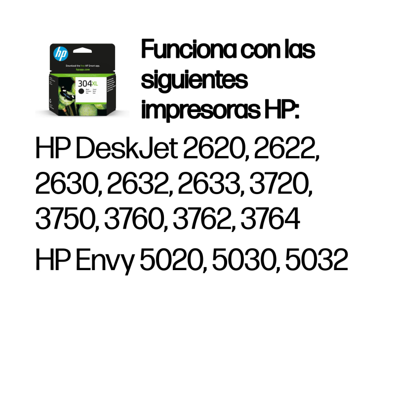 TINTA HP 304XL NEGRO