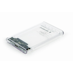 CARCASA DISCO DURO GEMBIRD SATA USB 3-0 2,5" TRANSPARENTE