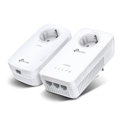 Adaptador Powerline TPLink AV1300 1300Mbps- Alcance 300m- Pack de 2
