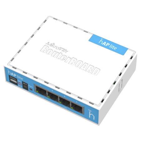 Punto de Acceso Mikrotik Hap Lite Classic RB941-2ND