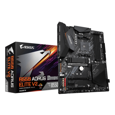 PLACA BASE GIGABYTE B550 AORUS ELITE V2 AM4 ATX 4XDDR4